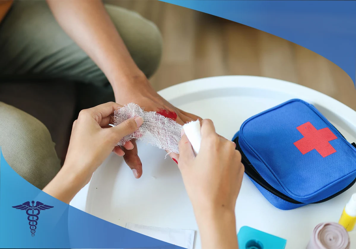 درمان زخم در منزل؛ سریع، مطمئن و راحت