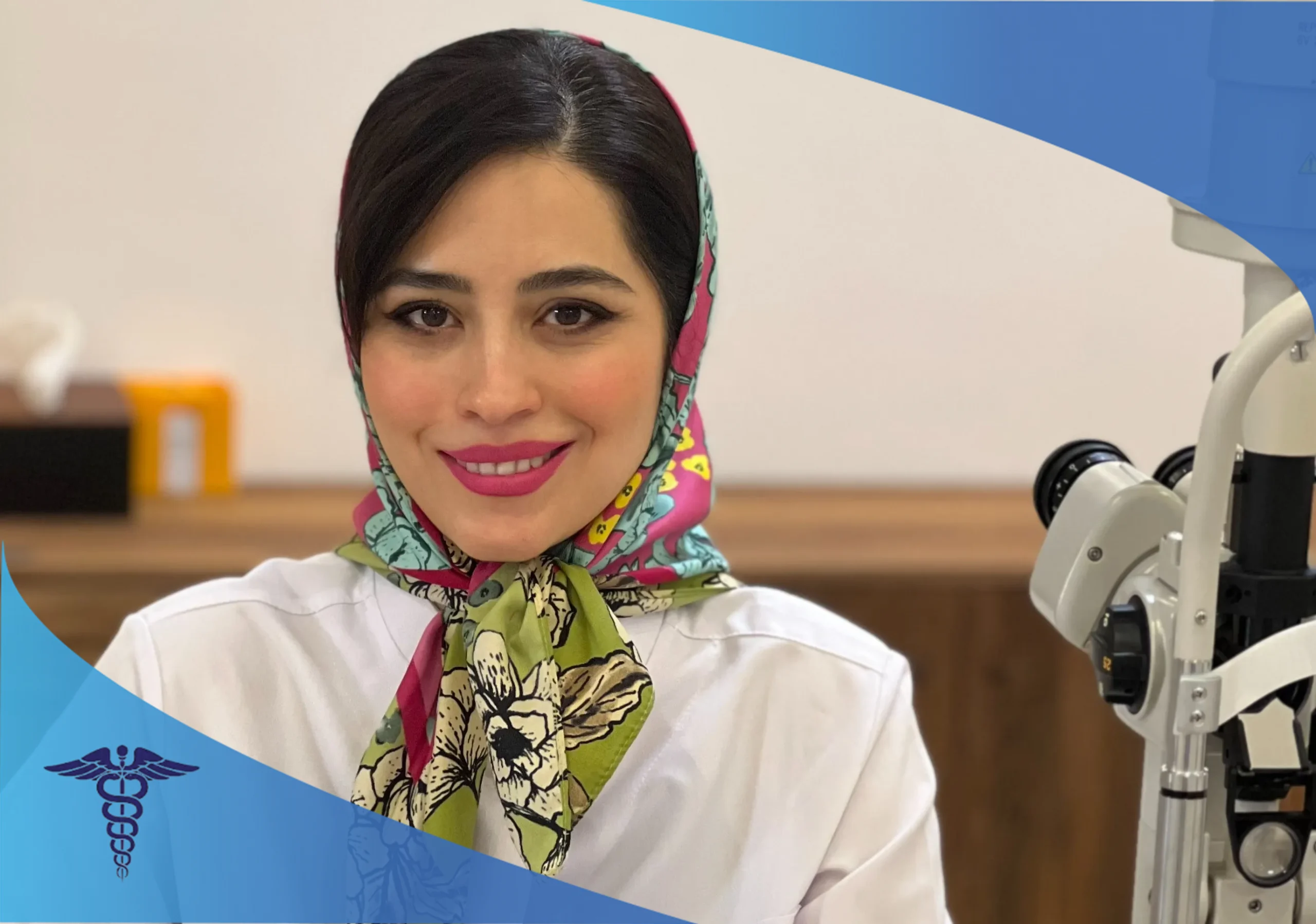 دکتر ویدا ایلخانی، پزشک جراح آب مروارید در شیراز