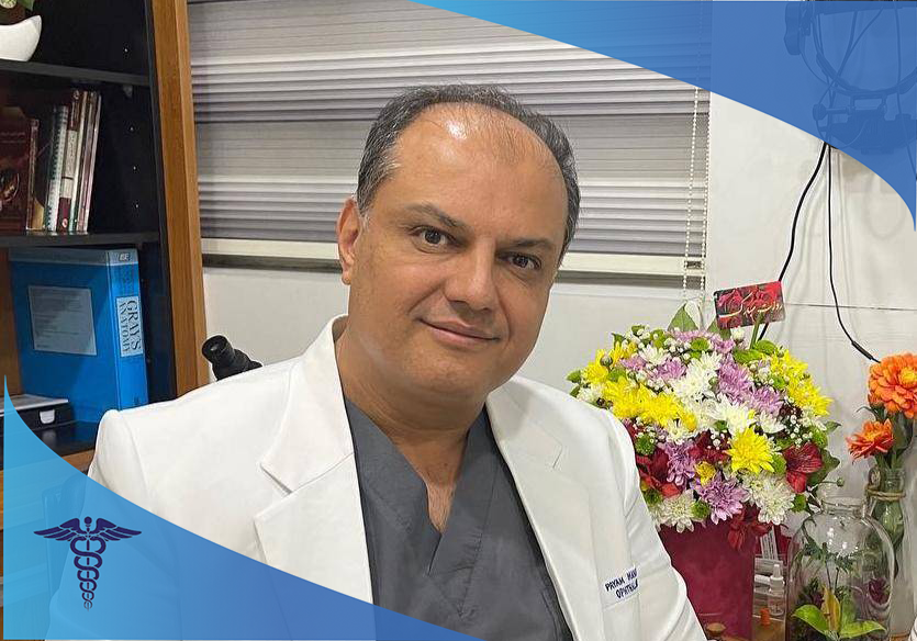 دکتر پیام مکاتب، دکتر درمان دوبینی در شیراز